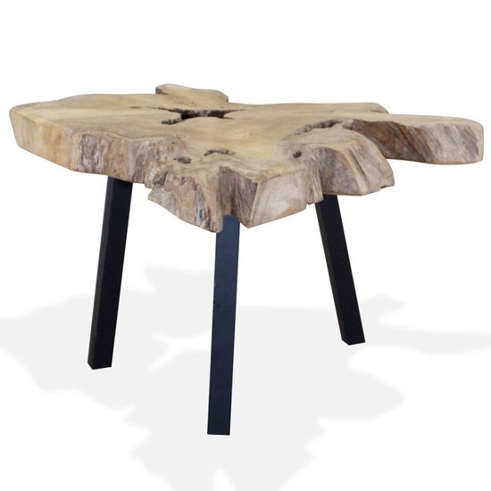 Salontafel Jungle 80x70x38 cm echt teakhout