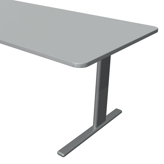 Kerkmann - Bureau Unic comfort grijs 200x100cm