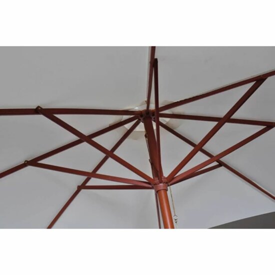 Meubelen-Online - Parasol Agadir 300x258 cm wit