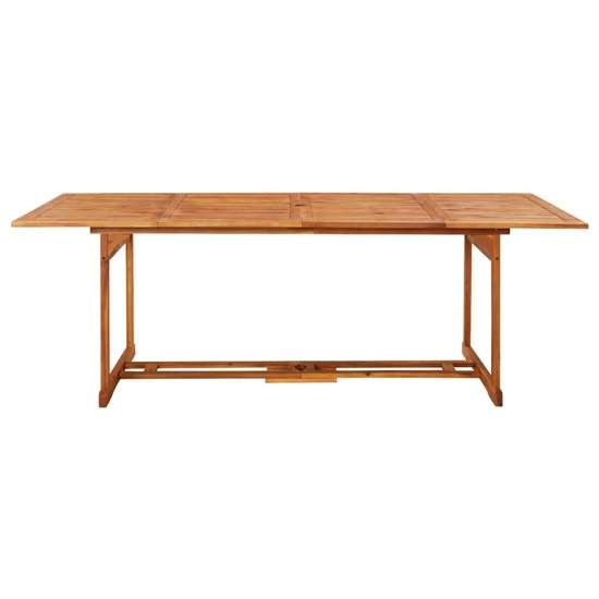 Tuintafel James 220x90x75 cm massief acaciahout