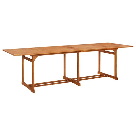 Tuintafel James 280x90x75 cm massief acaciahout