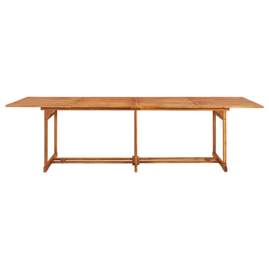 Tuintafel James 280x90x75 cm massief acaciahout