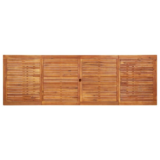 Tuintafel James 280x90x75 cm massief acaciahout