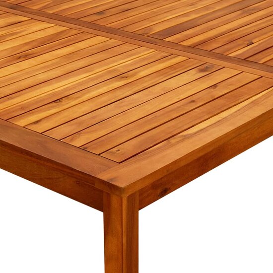 Tuintafel Mix salontafel 110x110x45 cm massief acaciahout