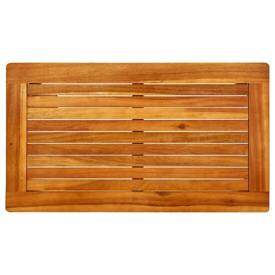 Tuintafel Mix salontafel 70x40x36 cm massief acaciahout