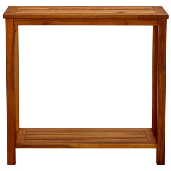 Tuinwandtafel Mix sidetable 80x35x75 cm massief acaciahout