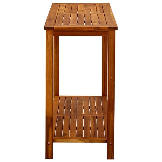 Tuinwandtafel Mix sidetable 110x40x75 cm massief acaciahout