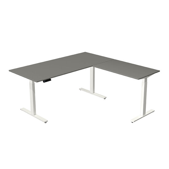 Zit sta hoekbureau Move-3 grafiet 180x180cm elektrisch