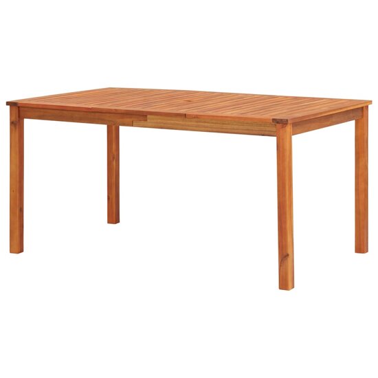 Tuintafel Dennis 150X90X74 Cm Massief Acaciahout