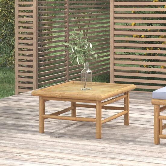 Tuintafel 65X55X30 Cm Bamboe