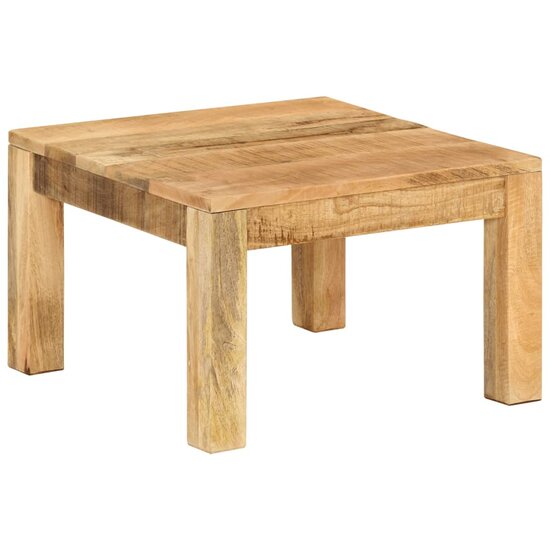 Salontafel Hannie 55X55X35 Cm Massief Mangohout