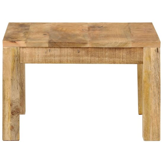 Salontafel Hannie 55X55X35 Cm Massief Mangohout