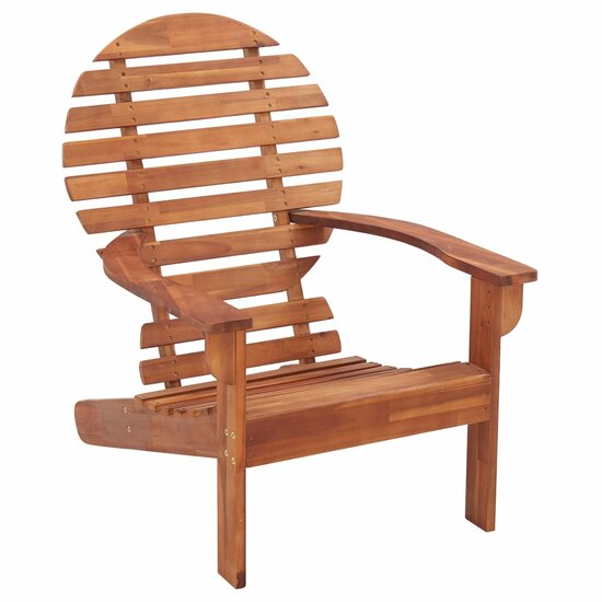 Stoel Adirondack Massief Acaciahout bruin