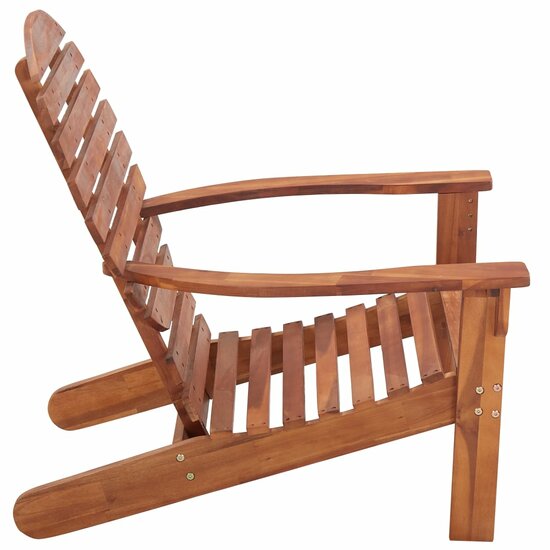 Stoel Adirondack Massief Acaciahout bruin