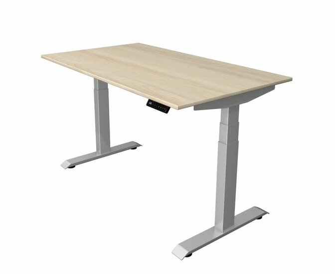 Kerkmann - Zit sta bureau Move-4 blank essen 140x80cm elektrisch