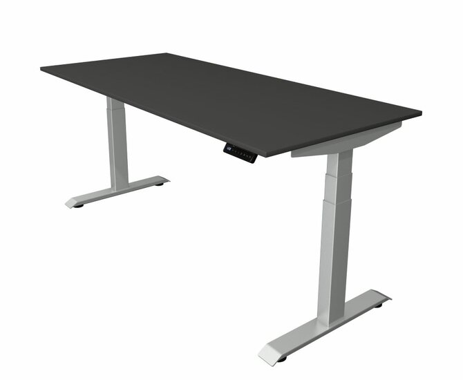 Kerkmann - Zit sta bureau Move-4 antraciet 180x80cm elektrisch