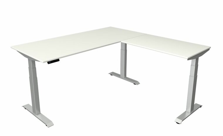 Kerkmann - Zit sta hoekbureau Move-4 wit 180x180cm elektrisch