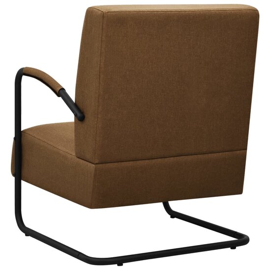 Fauteuil Bachus Stof Bruin 