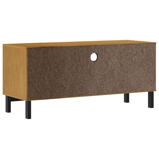 Tv-Meubel Oslo 110X40X50 Cm Massief Grenenhout