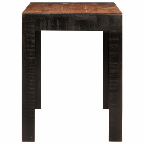 Eettafel Trienko120X60X76 Cm Massief Mangohout Honingbruin