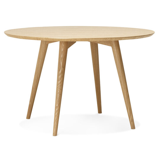 Eettafel Ranonkel eiken rond 120cm