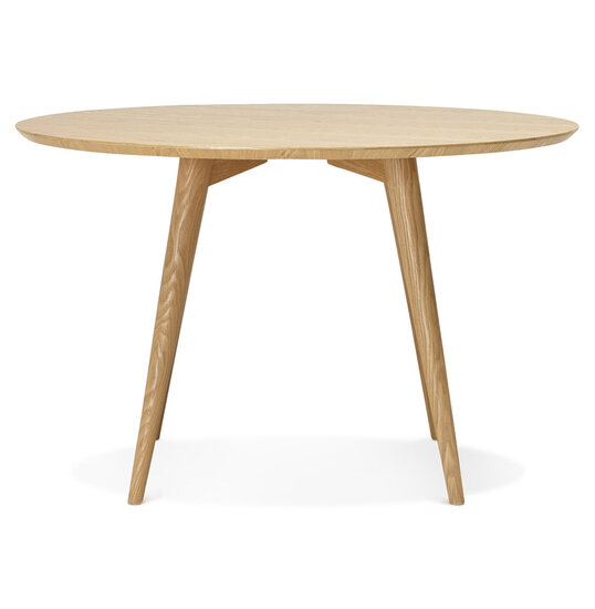 Eettafel Ranonkel eiken rond 120cm