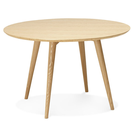 Eettafel Ranonkel eiken rond 120cm