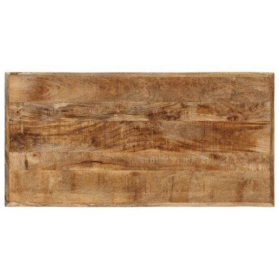 Eettafel  Anton 110x55x75 cm massief mangohout - smalle eettafel