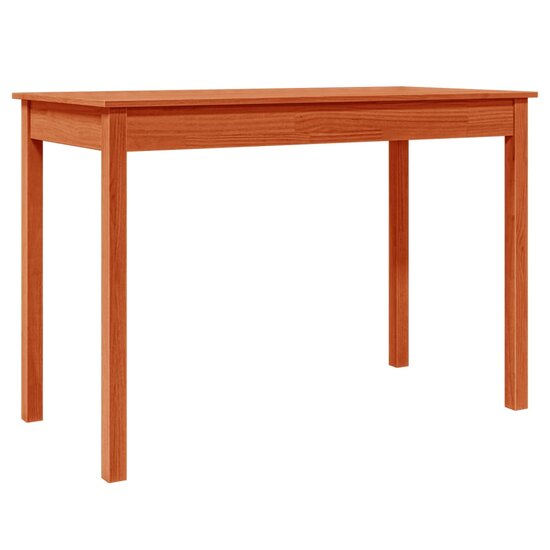 Eettafel  Kooistra 110x55x75 cm massief grenenhout bruin - smalle eettafel