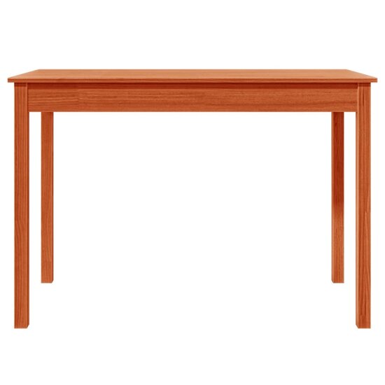 Eettafel  Kooistra 110x55x75 cm massief grenenhout bruin - smalle eettafel