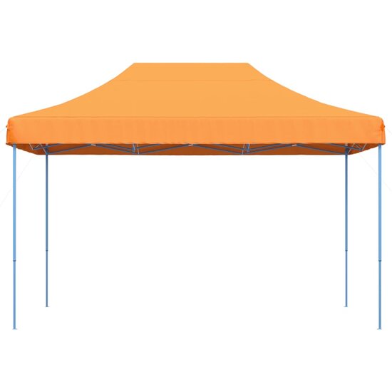 Partytent Open inklapbaar pop-up 410x279x315 cm oranje