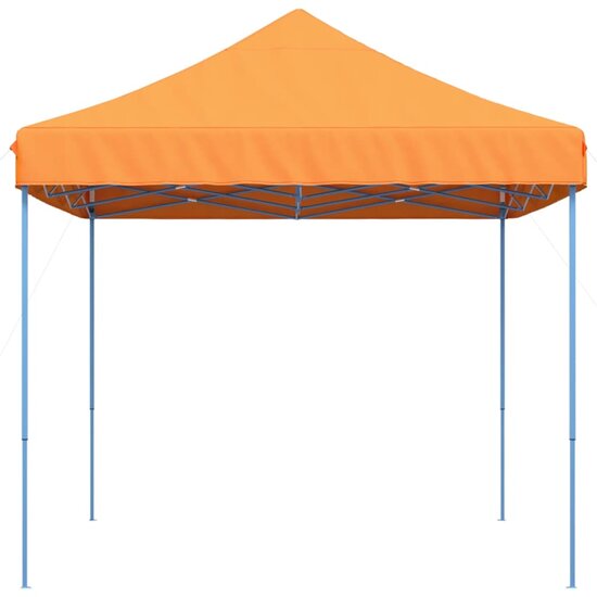 Partytent Open inklapbaar pop-up 410x279x315 cm oranje