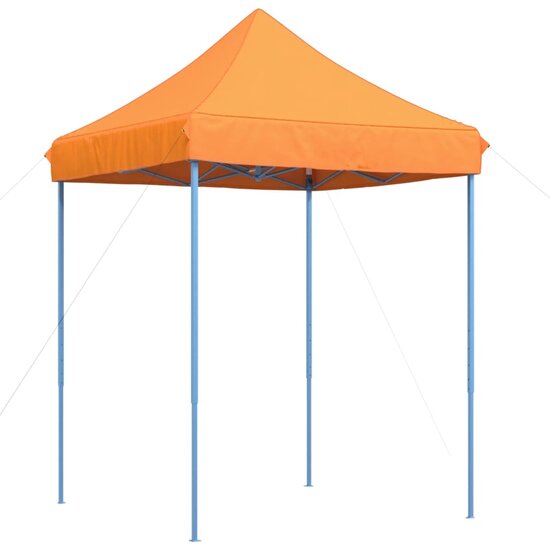 Partytent Duet inklapbaar pop-up 200x200x306 cm oranje