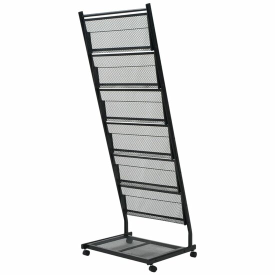 Folderhouder Prestige zwart 47,5x43x133 cm A4