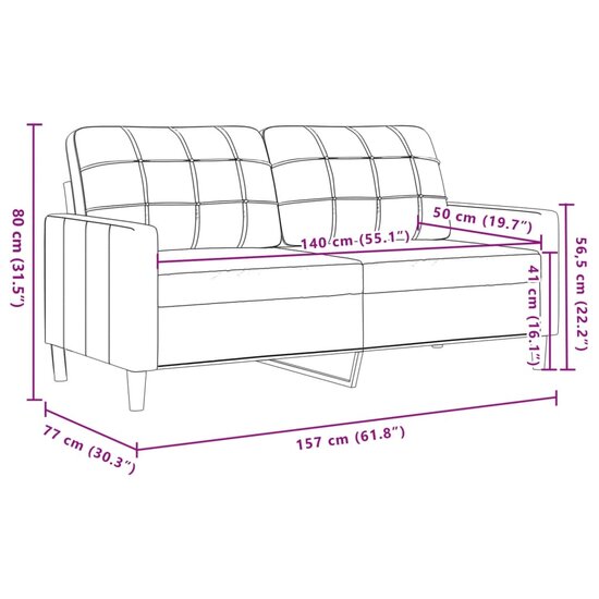 Loungeset Lumina met kussens en bolsters fluweel zwart