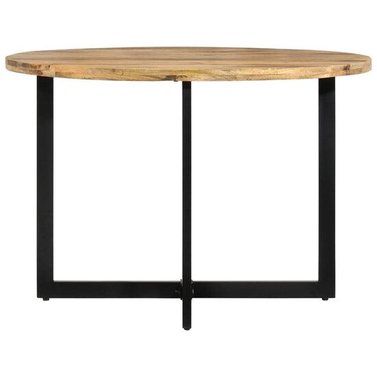 Eettafel Peter 110x75 cm massief mangohout rond