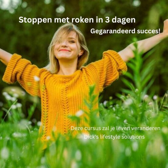 Stoppen met roken in 3 dagen - Succes gegarandeerd!