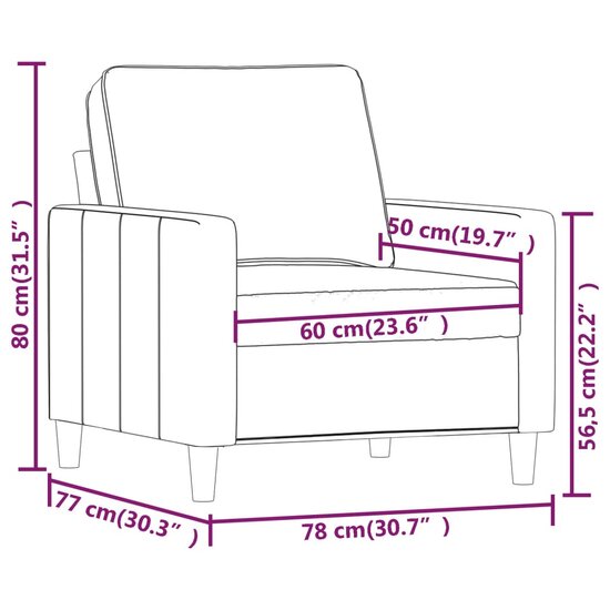 Fauteuil Daphne fluweel wijnrood