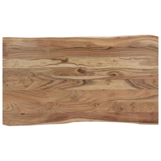 Eettafel Wald 140x80x76 cm massief acaciahout