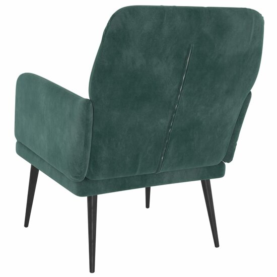 Fauteuil Umberto 62x79x79 cm velvet donkergroen