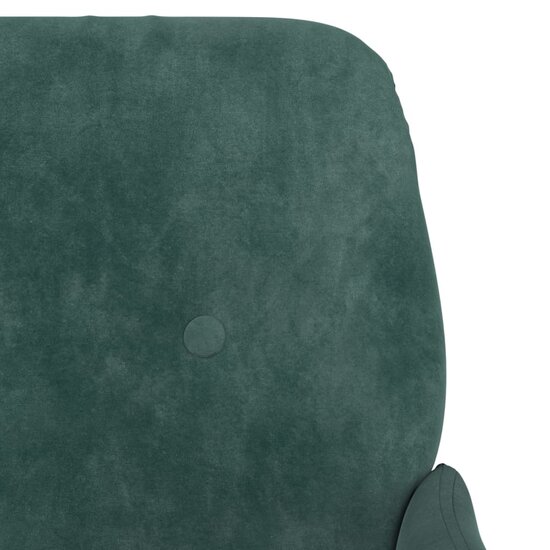 Fauteuil Umberto 62x79x79 cm velvet donkergroen