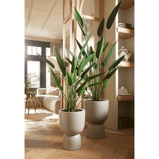 Kunstplant heliconia plant groen 125 cm sfeermaker