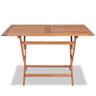 Meubelen-Online - Tuintafel Bram opvouwbaar 120x70x75cm teakhout