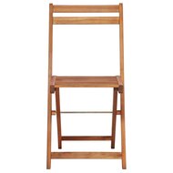 Meubelen-Online - Tuinstoelen Marloes set 2 st hout opvouwbaar