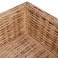 Meubelen-Online - Rotan Loungeset Guido naturel rattan 14-delig