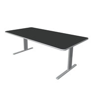 Kerkmann - Bureau Unic comfort antraciet 200x100cm