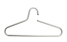 Meubelen-Online Kleerhangers metaal design set 5 stuks RVS kleur