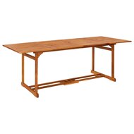 Tuintafel James 220x90x75 cm massief acaciahout