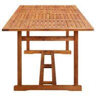 Tuintafel James 220x90x75 cm massief acaciahout