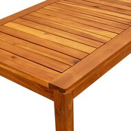 Tuintafel Mix salontafel 90x50x36 cm massief acaciahout